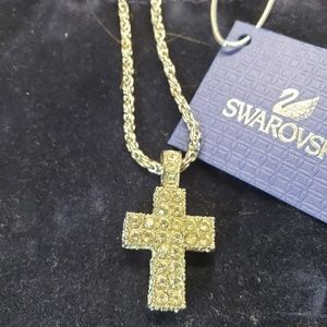 Swarovski crystal cross